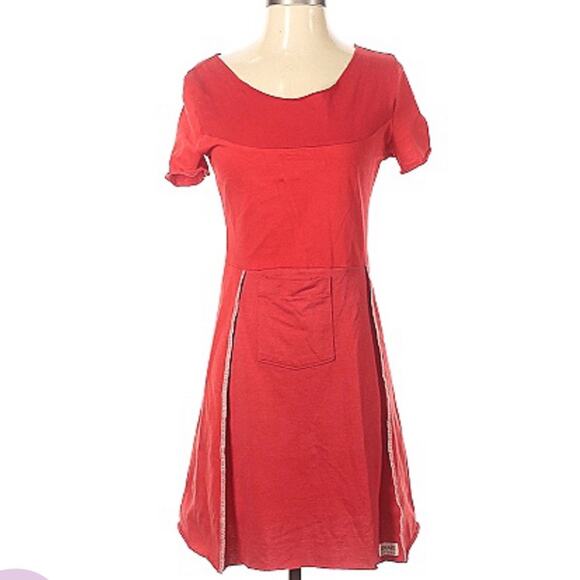 Remark Clothing red recycled tee shirt dress, xs - Picture 1 of 4